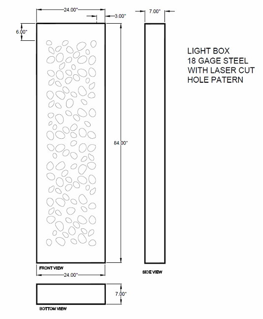 Backlit Panel 4698