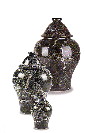 Oriental Style Marble Urns