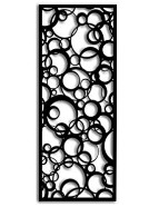 Laser Cut Bubbles Panel